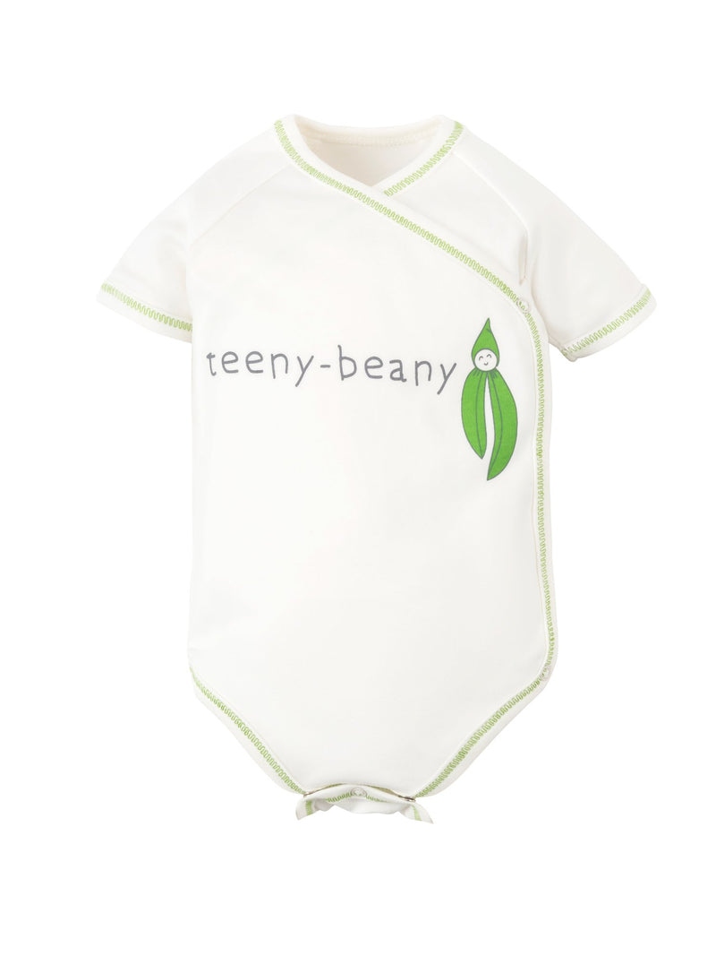 Short Sleeve Side Snap Bodysuit - Teeny Beany Print