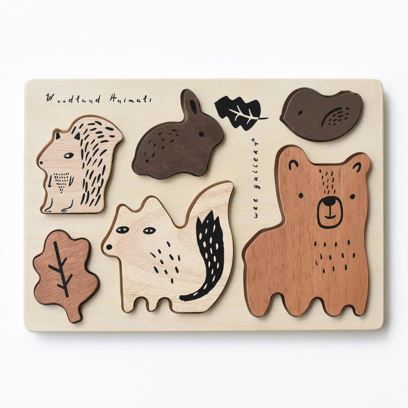 Wooden Puzzle - Woodland Animals